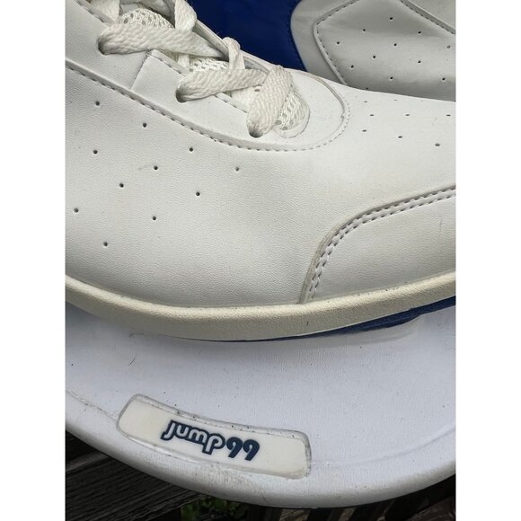 Jump99 Plyometric Vertical Jump Training Shoes Sneakers Mens Size 11 White Blue - Picture 4 of 9